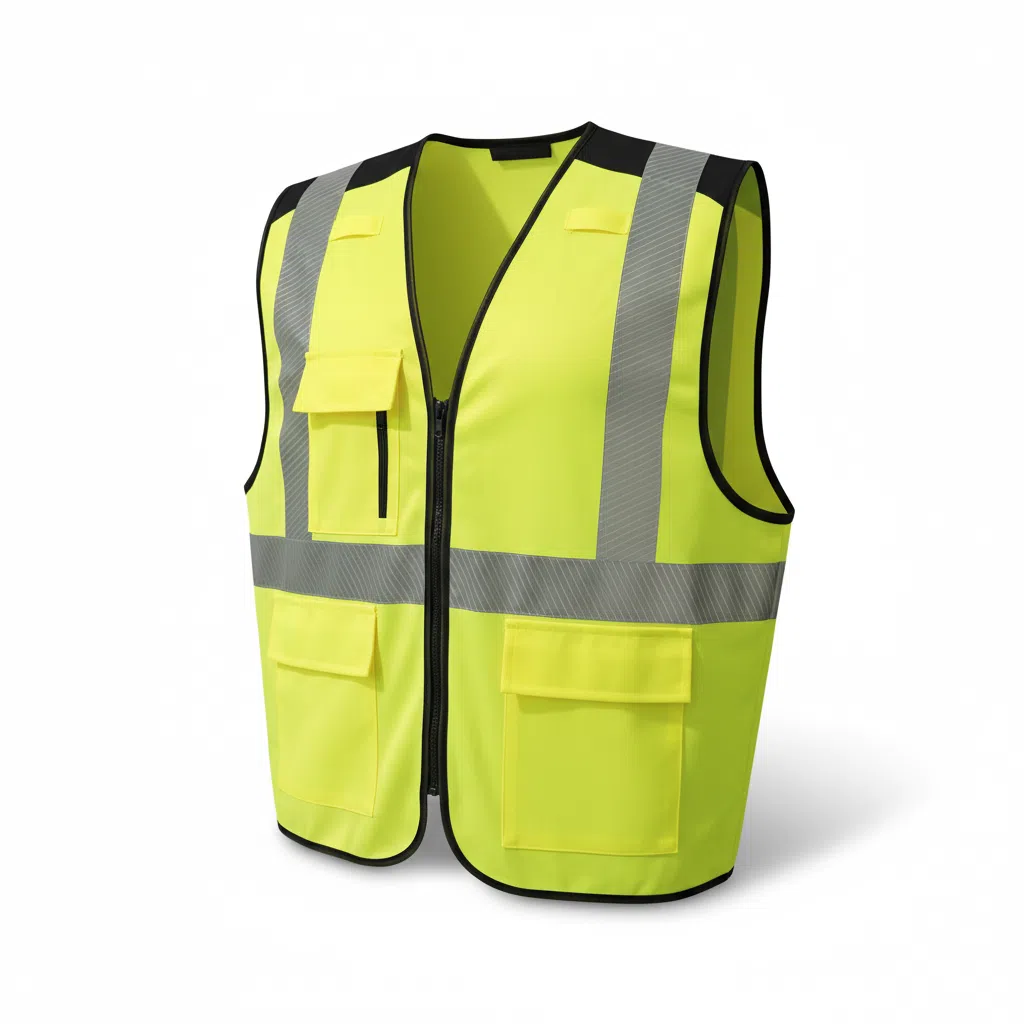 Construction Working Vest Roadway Safety Clothing Hi Vis Safety Vest