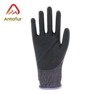 21G A7 Cut Resistant Touchscreen Gloves with Micro-Foam Nitrile Coating|NFG1701C