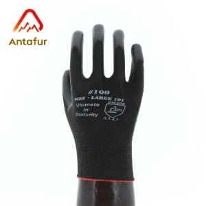 General Purpose 13G Polyester Knit Glove With PU Palm Coating|PU3100