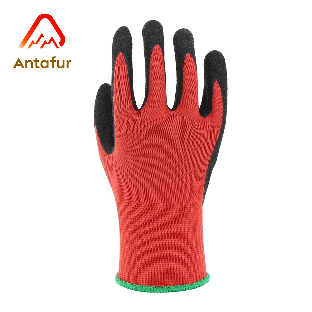 13G polyester work gloves with a sandy nitrile coating | NSA3101