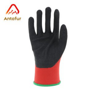 13G polyester work gloves with a sandy nitrile coating | NSA3101