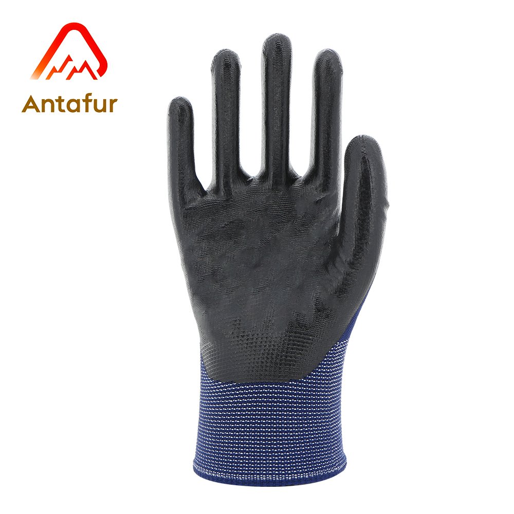 High-Abrasion Smooth Nitrile Coated Work Gloves | NSM3101
