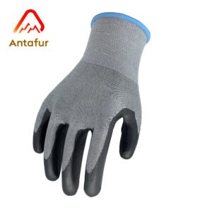 Ultra-Thin 21G ANSI A4 Cut Resistant Work Gloves | PU1401C