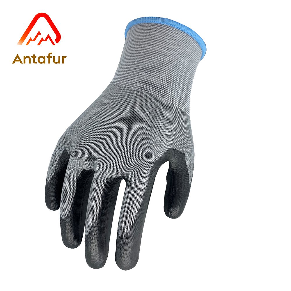 Ultra-Thin 21G ANSI A4 Cut Resistant Work Gloves | PU1401C