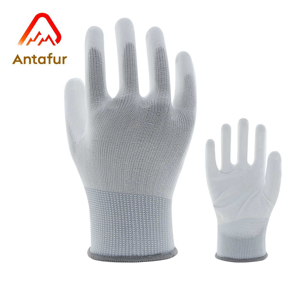 PU Coated Nylon Work Gloves for Precision Handling|PU3101