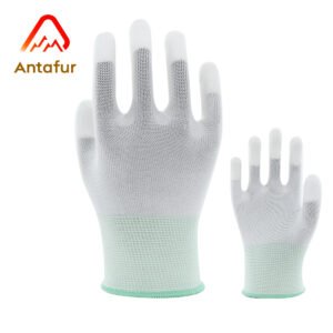 13G Nylon PU Finger Coated Precision Work Gloves |PU3103