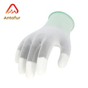 13G Nylon PU Finger Coated Precision Work Gloves |PU3103