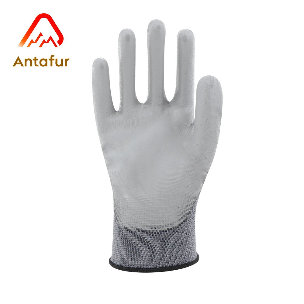 13G Polyester / Carbon Fiber Anti-Static ESD Safety Work Gloves |PU3104
