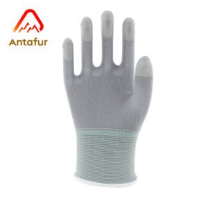 13 gauge anti-static PU finger coated gloves | PU3106
