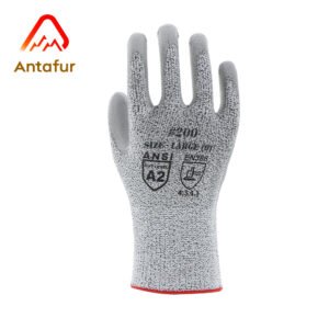 ANSI A2 Cut Resistant PU Coated Work Gloves | PU3200