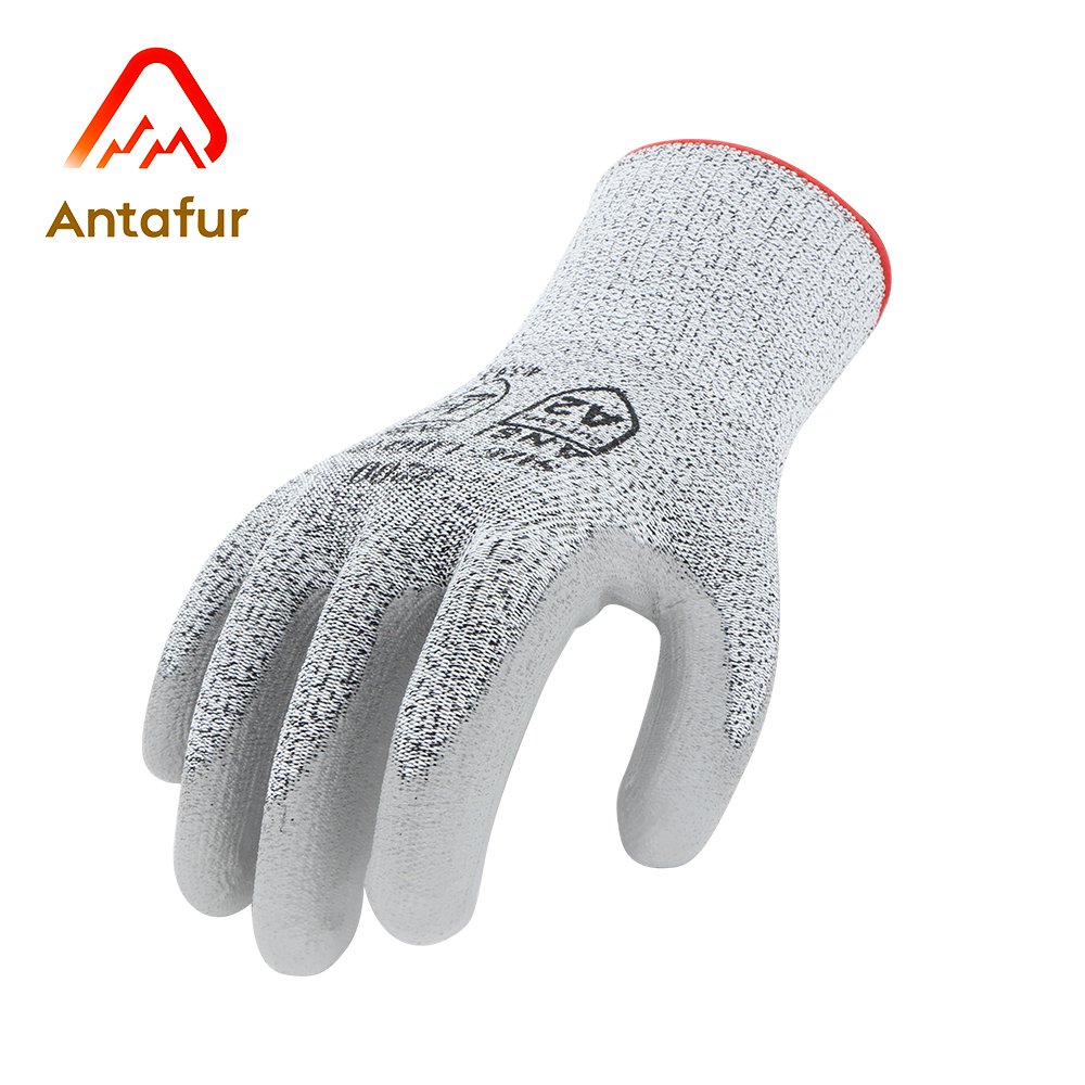 ANSI A2 Cut Resistant PU Coated Work Gloves | PU3200