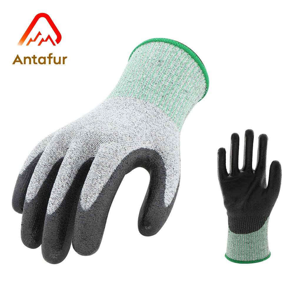 13G ANSI A3 Cut Resistant PU Coated Work Gloes | PU3300