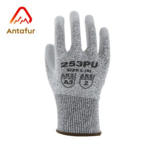 High-Dexterity Cut Level C / ANSI A3 PU Coated Work Gloves | PU3301