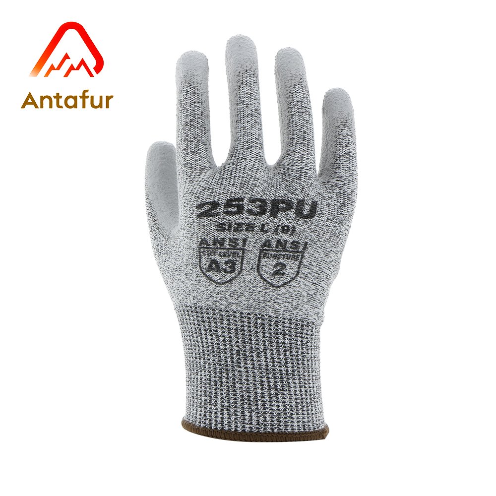 High-Dexterity Cut Level C / ANSI A3 PU Coated Work Gloves | PU3301