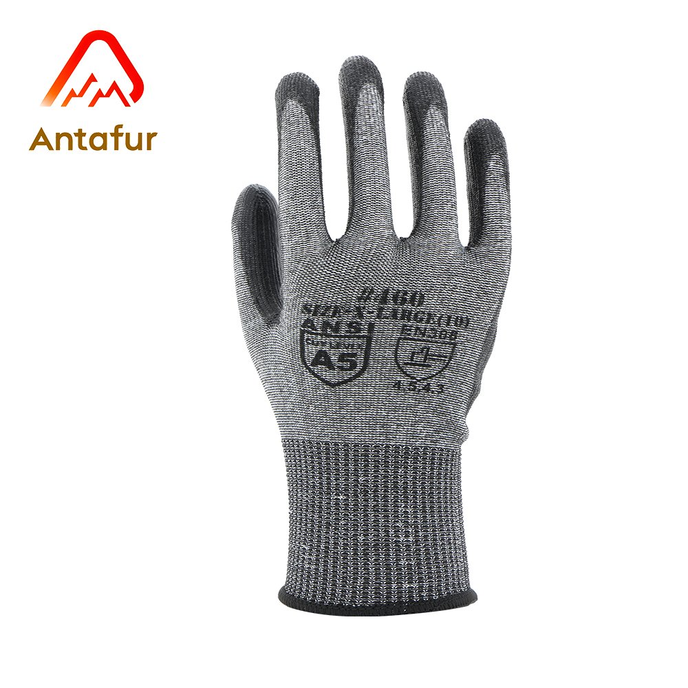 ANSI A5 Cut-Resistant Work Gloves with Touchscreen Capability | PU3500C