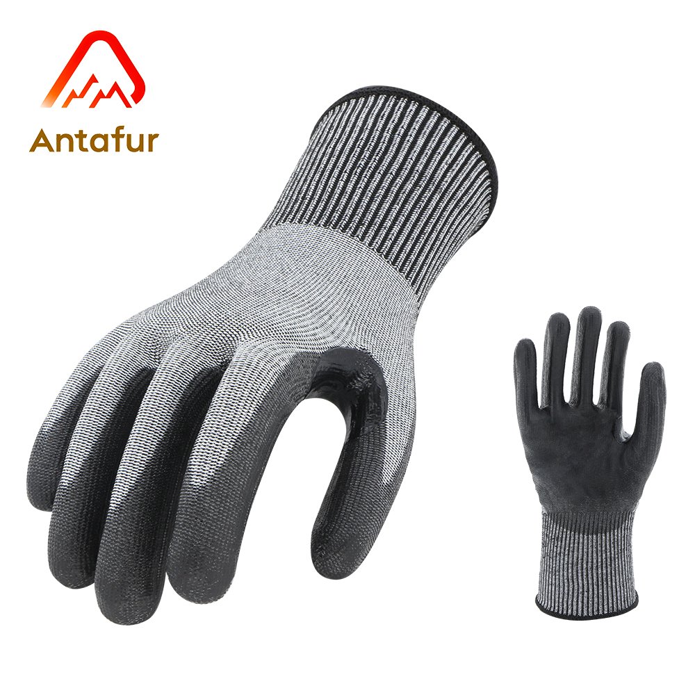 ANSI A6 Cut Resistant Gloves PU Coated & Touchscreen Compatible Work Glove | PU3600C