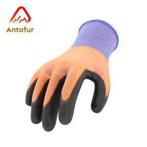 15 G ANSI A2 Cut Resistant PU Coated Work Gloves | PU5200