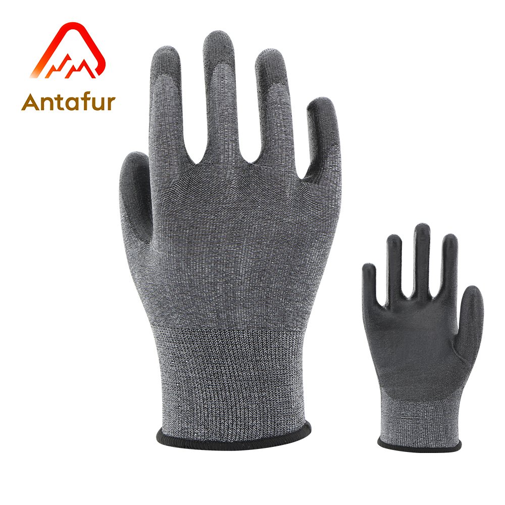 18G ANSI A2 Cut Resistant PU Work Gloves | PU8200