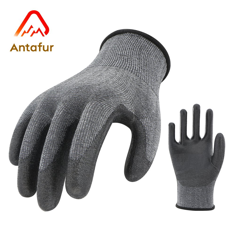 18G ANSI A2 Cut Resistant PU Work Gloves | PU8200