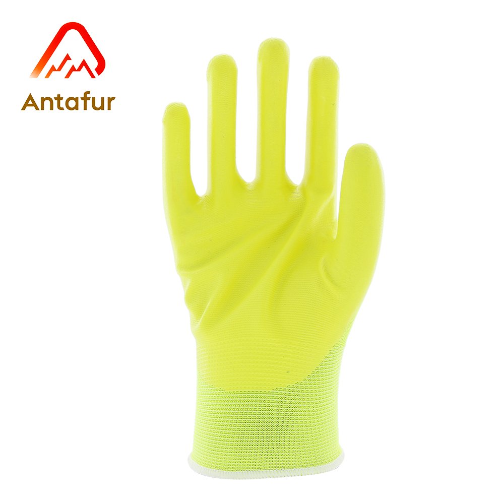 Hi-Vis Foam Nitrile General Duty Work Gloves | NFG3001