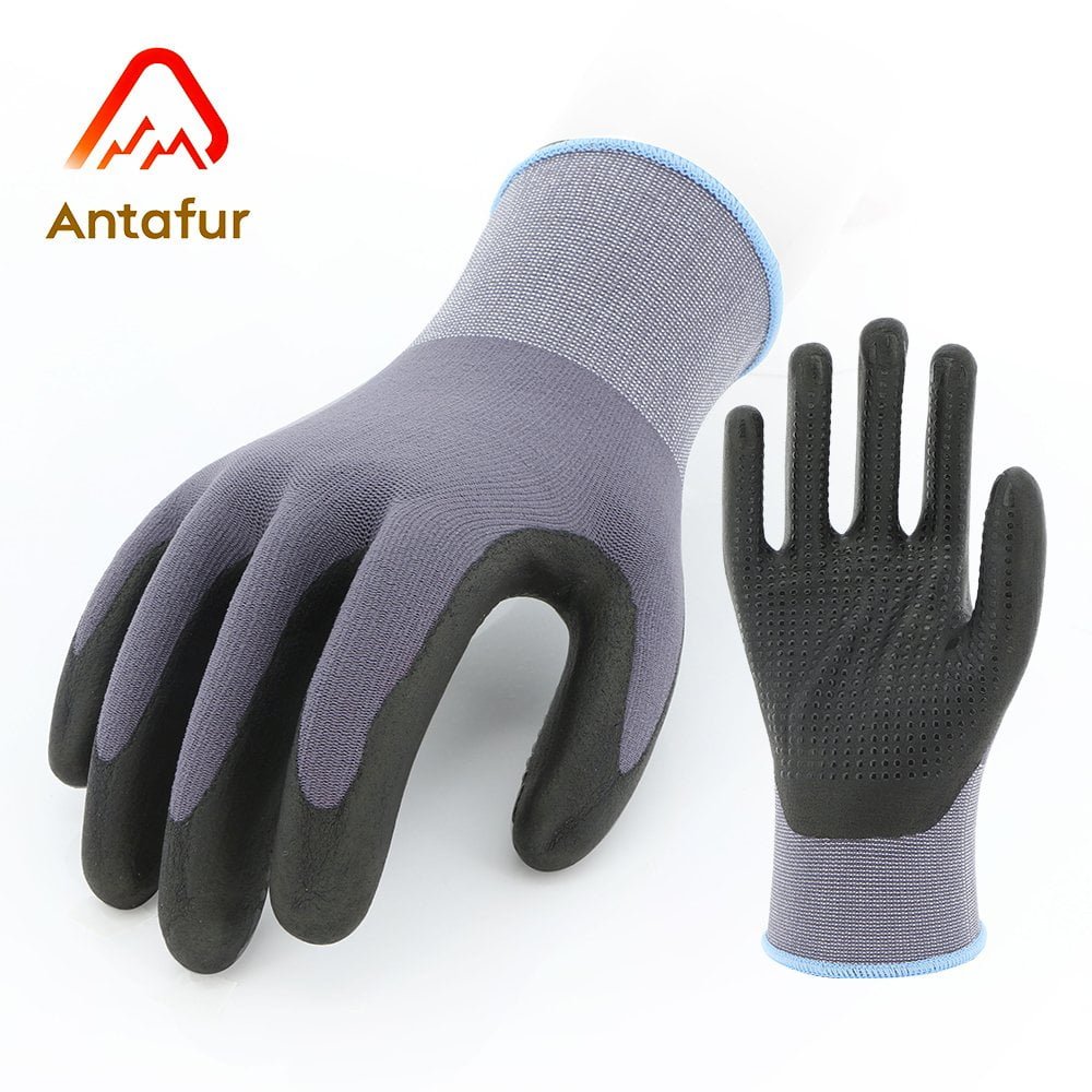 Micro-Foam Nitrile Dotted Work Gloves | NFG5005