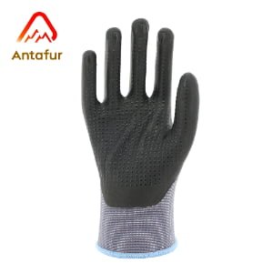 Micro-Foam Nitrile Dotted Work Gloves | NFG5005