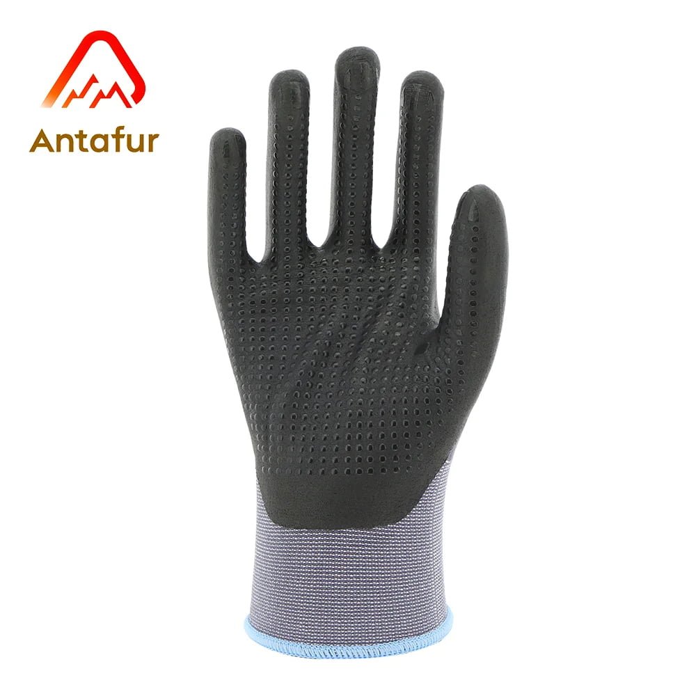 Micro-Foam Nitrile Dotted Work Gloves | NFG5005