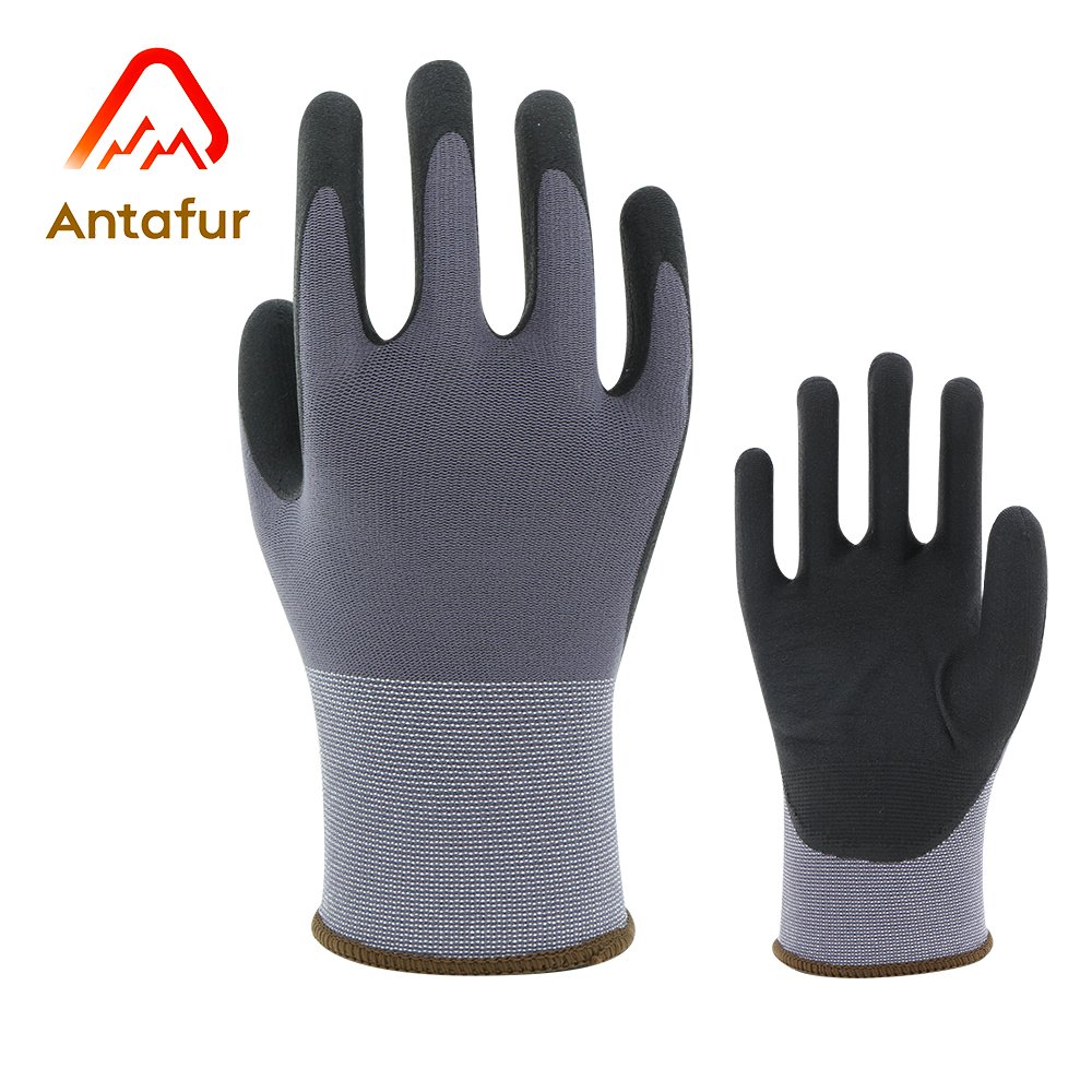 15G Washed Micro-Foam Nitrile Work Gloves | NFW5001