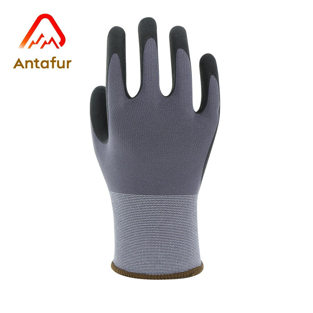 15G Washed Micro-Foam Nitrile Work Gloves | NFW5001