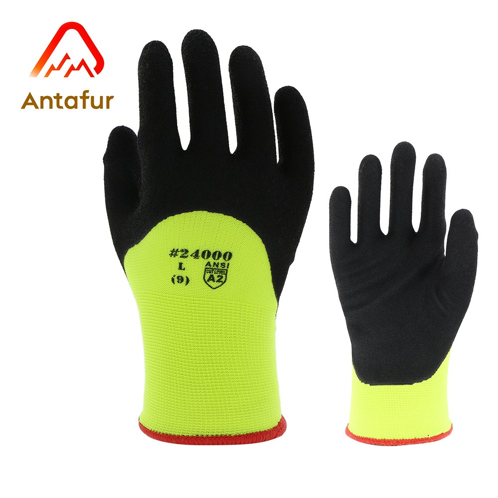 ANSI A2 Cut Resistant Glove Thermal Lined Winter Work Gloves | NSA24000