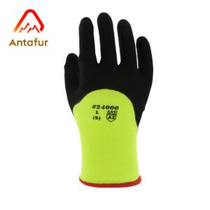 ANSI A2 Cut Resistant Glove Thermal Lined Winter Work Gloves | NSA24000