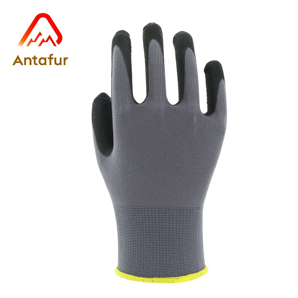 High-Dexterity Sandy Nitrile Dotted Work Gloves | NSA5103