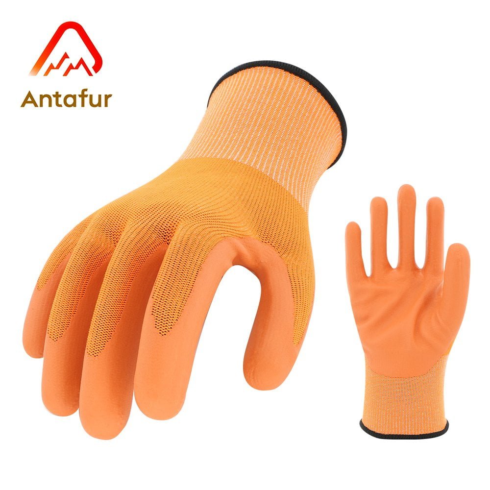 ANSI A2 Cut-Resistant Work Gloves with Micro-Foam Nitrile Coating | NFG3204