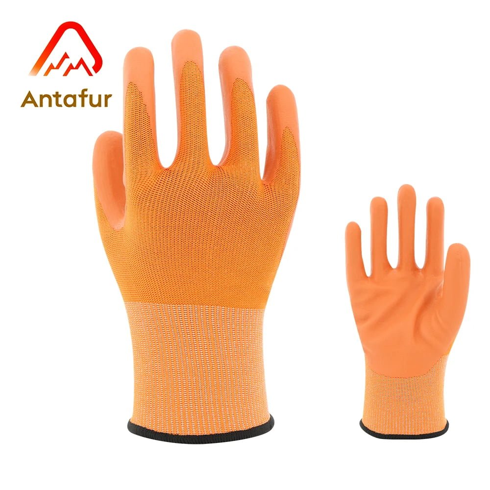 ANSI A2 Cut-Resistant Work Gloves with Micro-Foam Nitrile Coating | NFG3204