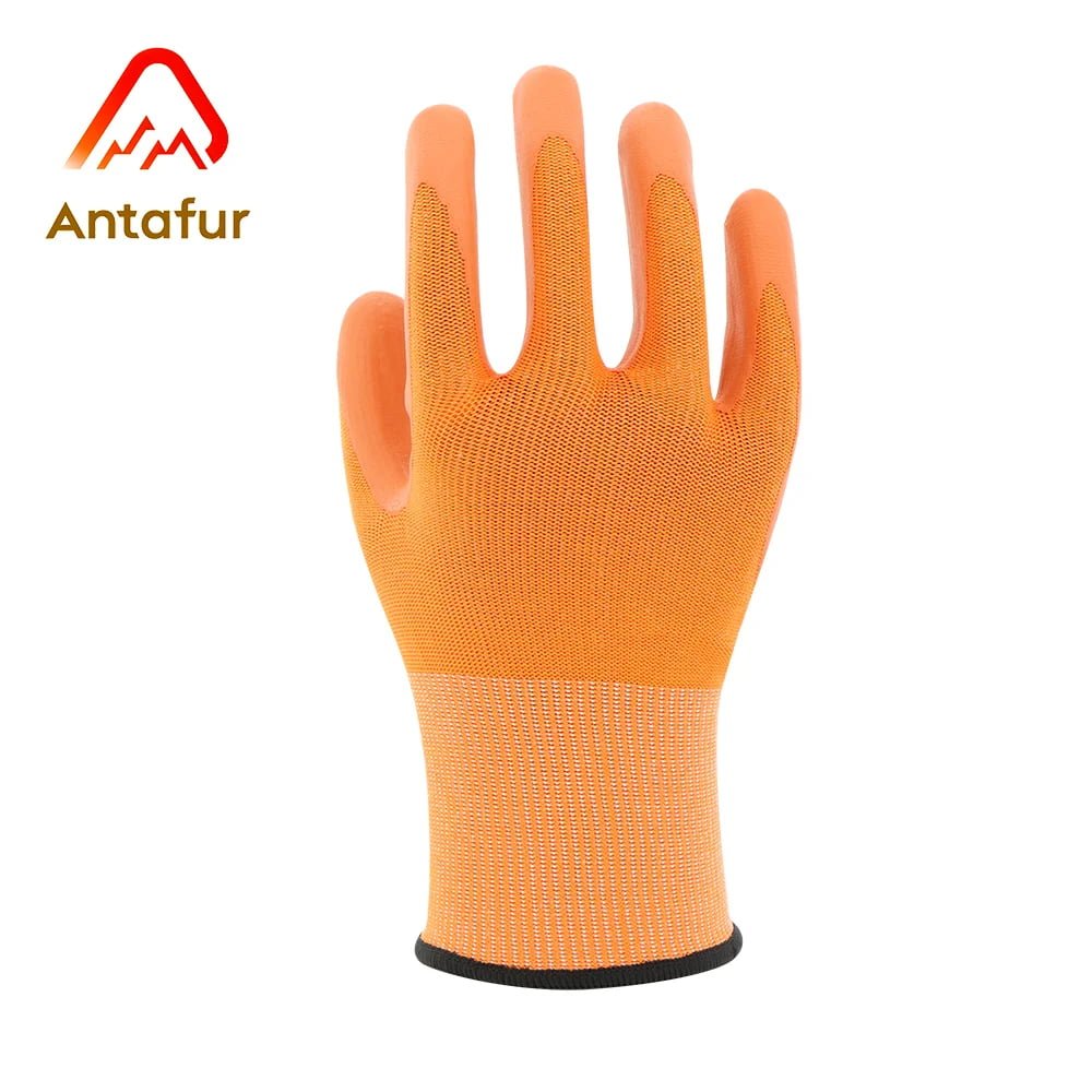 ANSI A2 Cut-Resistant Work Gloves with Micro-Foam Nitrile Coating | NFG3204