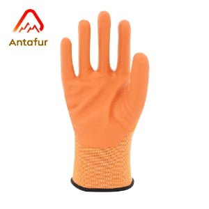 ANSI A2 Cut-Resistant Work Gloves with Micro-Foam Nitrile Coating | NFG3204