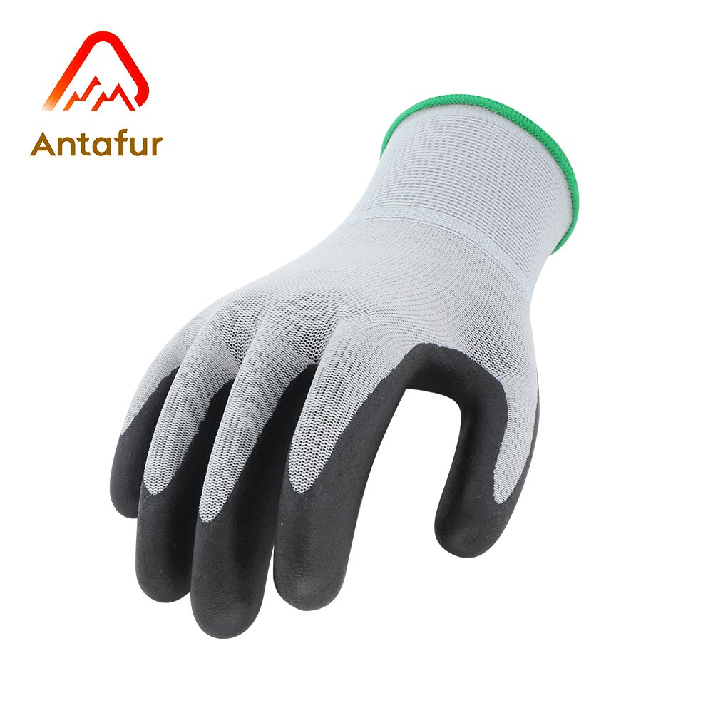 15G Micro-Foam Nitrile Coated Work Gloves | NFG5002